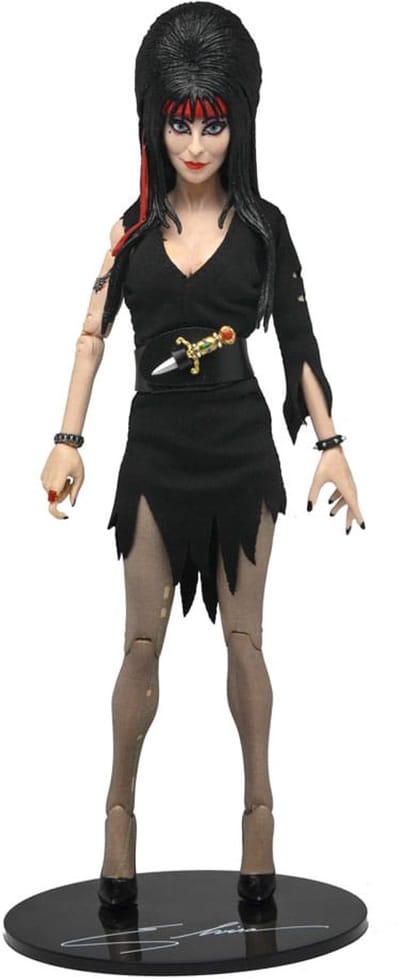 NECA Elvira: Mistress of the Dark Clothed Action Figure Commando Elvira 20 cm Action Figuur