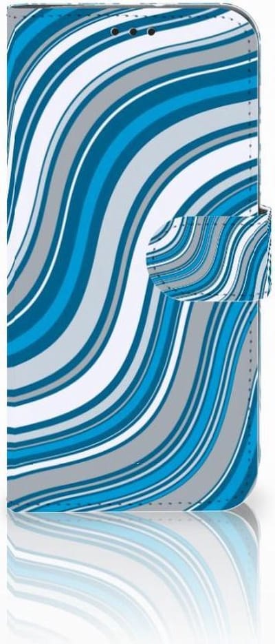 Motorola Moto G7 | G7 Plus Telefoon Hoesje Waves Blue