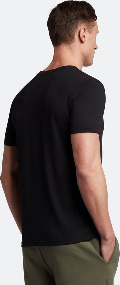 LYLE & SCOTT - martin ss t-shirt - Sport t-shirt korte mouw heren - zwart