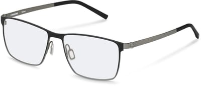 Rodenstock R7171 Black, dark grey 57/17/145 MAN Brilmonturen