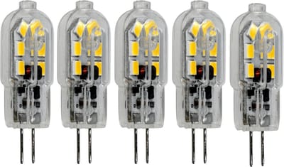 G4 LED Lamp 12V 2,5W Neutraal Wit (4000K) - 5 Stuks - Vervangt 15W Halogeen