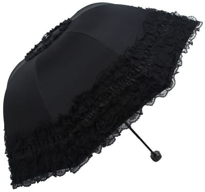 JHUBERS- Paraplu opvouwbaar - 100% polyester - UV-bescherming UPF 50 - Roestvrij staal frame - Lichtgewicht 380 gram - Ideaal voor outdoor en camping - Regenparaplu