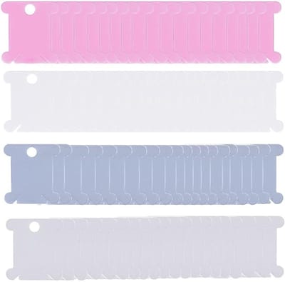 Draad Organizer - Borduurgaren Kaarten - Opbergen Knutseldraad - 4 Kleuren Set - 80 Stuks