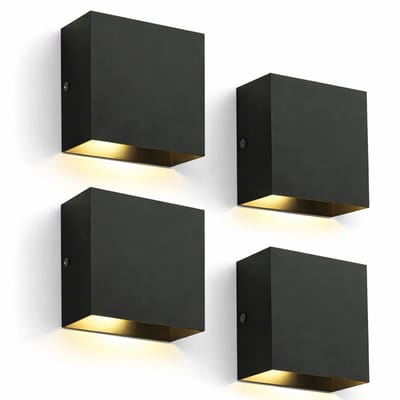 De Moi Moderne LED Wandlamp - Wandlamp Binnen - Wandlampen - Wandlamp zwart