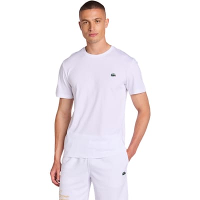 Lacoste Urban T-shirts Heren - Wit - Maat M - Poly Jersey