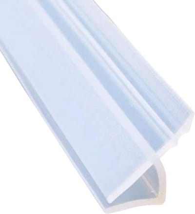 Flexibele H-vormige Afdichtstrip voor Douchedeuren en Badkuipen - Waterkering 0-20mm