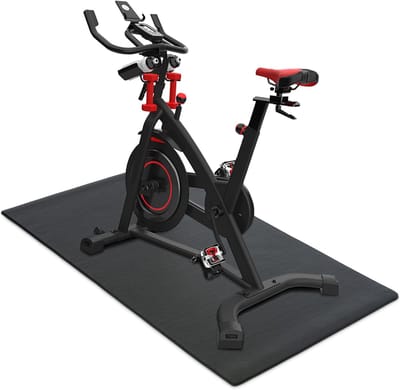 Vloerbeschermingsmat Fitness - Apparaatmat PVC - Sporten Thuis - Schokabsorberend Antislip - 6 mm dik