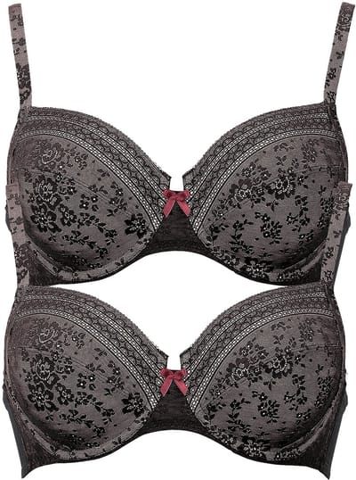 2-pack Beugel-BH Fleur