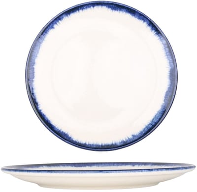 Kütahya Porselen Dinerbord - Azure - Porselein - 27 cm - set van 6