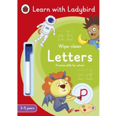 Letters: A Learn With Ladybird Wipe-Clean Activity Book 3-5 Years - Ladybird