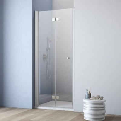 GEO maw flex hinged-folding door 2-piece for niche, 80 cm AN4000800L2360