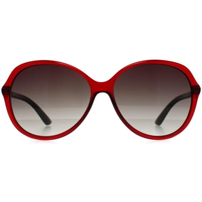 Seksy N2809 B transparante bordeaux rook gradiÃ«nt zonnebril
