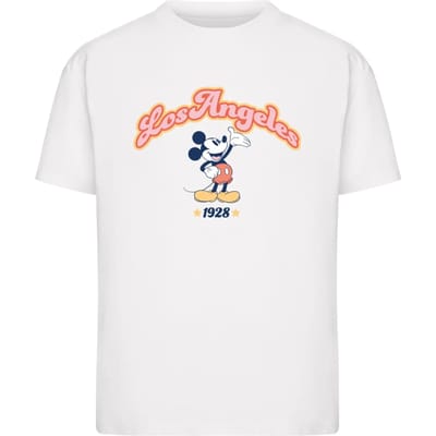 Merchcode T-shirt „ Mickey Mouse “ Los Angeles Tee MC1266