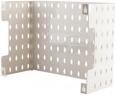 Dailygoods- Pegboard Set 9-delig - Wandmontage - Multifunctioneel Ophangbord - Gereedschapswand - Organisatie - Eenvoudige Installatie zonder Beschadiging - Opbergbord