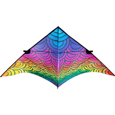 Eenlijnsvlieger HQ Delta Illusion 4 m 106425 Regenboog 410 x 195 cm