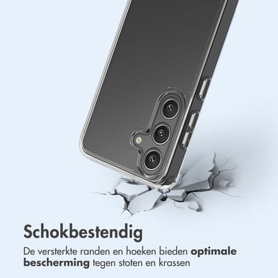 imoshion Hoesje - Geschikt voor Samsung Galaxy S25 - Protective Backcover - Transparant