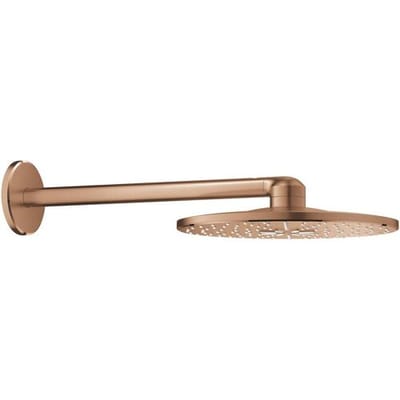 Grohe Rainshower SmartActive 310 overhead shower set with 2 spray modes and wall connection 26475DL0