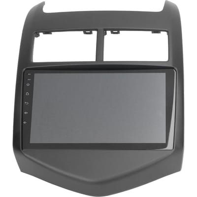 Écran tactile 9 pouces Navigation Bluetooth 4.0 pour Android 10.0 Remplacement pour Aveo 2011 2015(1+16G ) gray