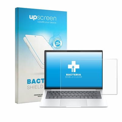 upscreen - Screenprotector voor HP EliteBook 8 G2i 14" - Folie Beschermfolie transparant antibacterieel