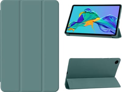 Hoes Geschikt voor Samsung Galaxy Tab A9 / Galaxy Tab A11 8.7 inch hoes – tri-fold bookcase met auto/wake functie - 8,7 Inch – Pine Groen