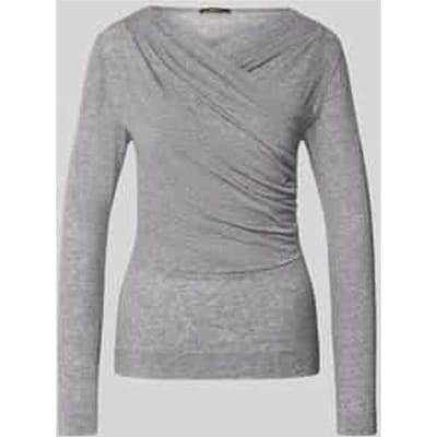 Longsleeve met overslageffect