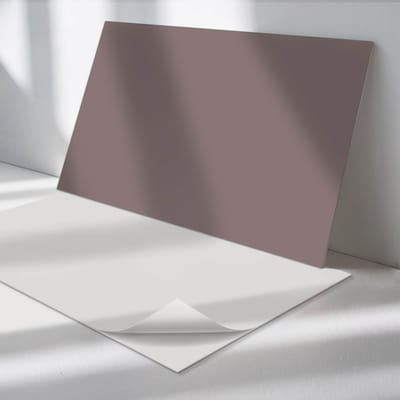 Wallfluent Vinyl Wandpaneel - Kleur beige Vinyl Wandbekleding - 120 cm x 60 cm - Roze PVC wandpaneel - Verpakking van 1 stuk - Rechthoekig Wandbekleding Vinyl - Patroon Wandpaneel - Zelfklevend Muurpaneel - Wandpaneel Keuken en Badkamer
