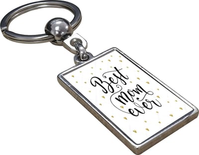 Best Mom Ever - Sleutelhanger - Cadeau - Verjaardag - Kerst - Kado - Valentijn - Moederdag - Moederdag cadeautje - Moederdag cadeau voor mama