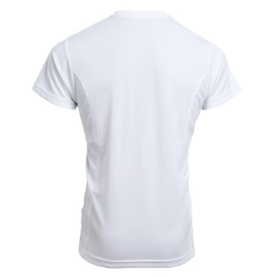 Premier Herenkoks Coolchecker Korte Mouwen T-Shirt (Wit)