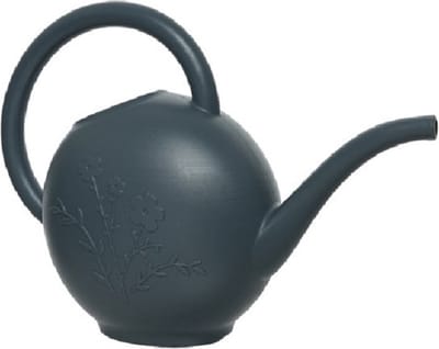 Decoris Gieter - 1,5 liter - antracietgrijs - kunststof - plantengieter