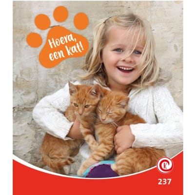 Hoera, Een Kat! - Kijkdoos - Minke van Dam