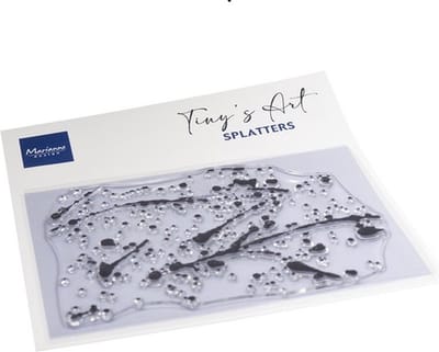 Clear Stamps, Tiny’s Art – splatters