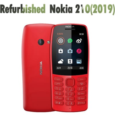 Gereviseerde Nokia Originele Nokia 210 (2019) Dual Sim mobiele telefoon 1 Battery 1 charger