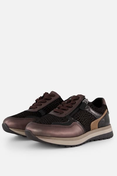 Feyn Sneakers K-Leest beige Leer - Maat 38