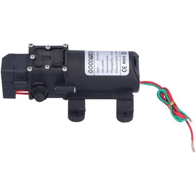 3308 Pompe à membrane Auto-amorçante Pompe de pulvérisation pour irrigation de jardin Lavage de voiture 12V 70W