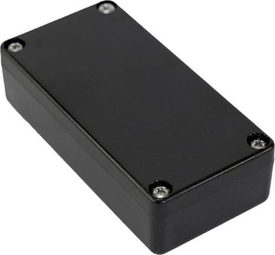 Hammond Electronics 1551WKBK – Universele behuizing – 80 x 40 x 22 mm – ABS – Zwart