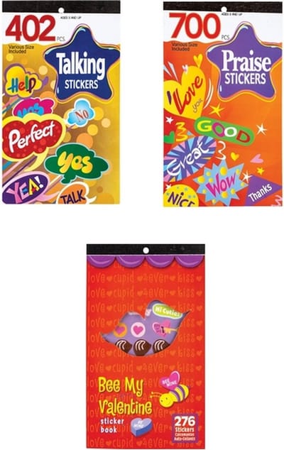 Centrum stickerboek 3 soorten