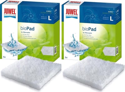 Juwel biopad L filterwatten - Wit - 2 stuks