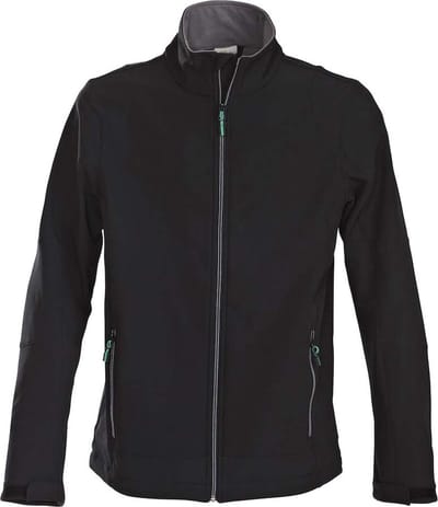 Printer SOFTSHELL JACKET TRIAL 2261044 - oceaanblauw - S