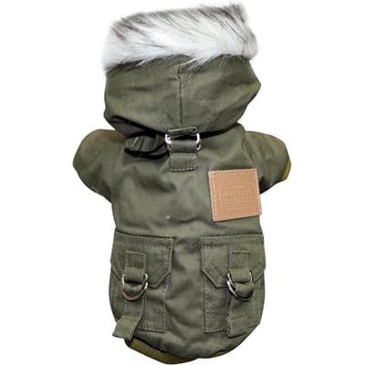 Hondenkleding Herfst Puppy Huisdier Hond Jas Jas Voor Kleine Middelgrote Hond Winter Verdikken Warme Hoodie Huisdieren Kleding Gewatteerde Hondenjassen XS gray