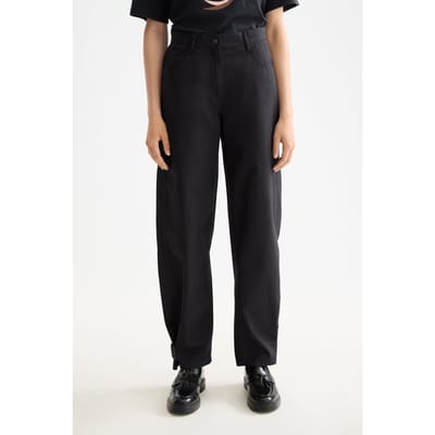 Scotch & Soda Lotus Barrel Leg Seam Detail Pant Meteorite Taglia: S/30 | Pantaloni Outlet | Donna
