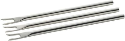 Eva Trio - Serveervork 11 cm Set van 3 Stuks - Zilver - Roestvast Staal