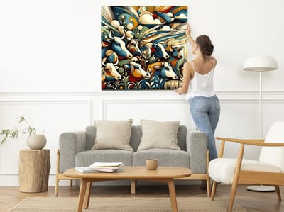 Kunstprint | Wanddecoratie | Dibond | 60 × 60 cm