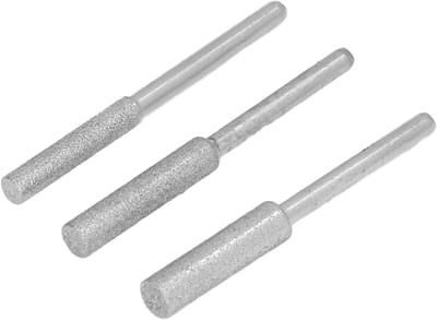 Kettingzaag Slijpers - Slijpstenen Set - Ketting Scherp Maken - Hoogwaardig Emery Materiaal - 30 Stuks - Meerkleurig