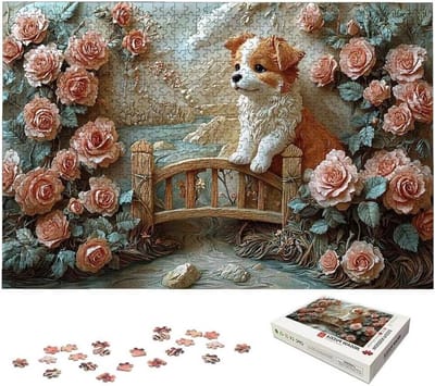 Houten Puzzel - Legpuzzel Dieren - Ontspanning Thuis - Lettermarkering Achterkant - 1500 Stukjes - Meerkleurig