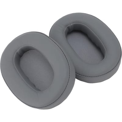 Coussinets d'oreille de remplacement Coussinets d'oreille professionnels en cuir protéiné pour WH XB900N WH CH710N WH CH720N WH RF400 MDR RF895RK gris
