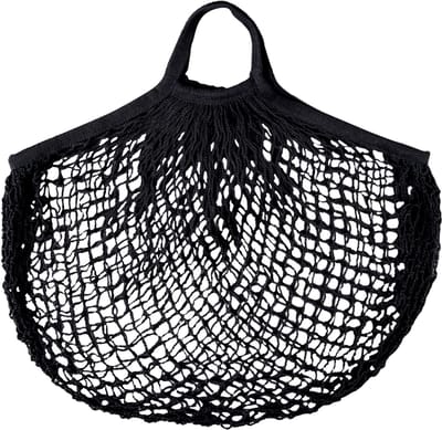 Esschert Design Net Boodschappentas Zwart