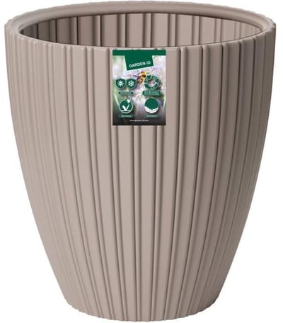 GARDEN ID – Fancy – Bloempot – Taupe – 40x42 cm