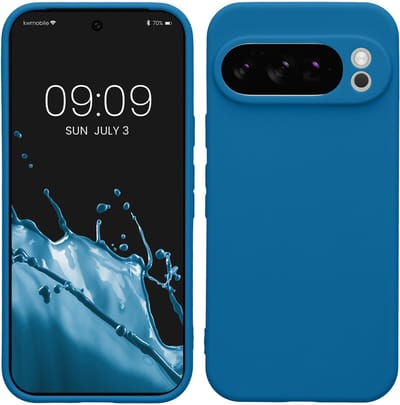 kwmobile telefoonhoesje geschikt voor Google Pixel 10 Pro - Hoesje voor smartphone - Precisie camera uitsnede - In rifblauw