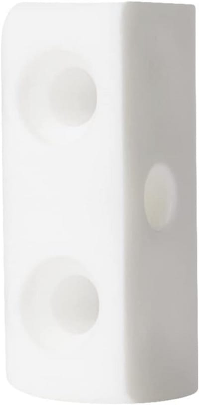 Witte houten meubelverbindingsblokken - 100 stuks