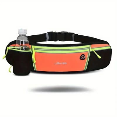 Livano Heuptas - Heuptasje - Heuptasjes - Money Belt - Dames - Heren - Festival - Wandelen - Fanny Pack - Oranje/Geel